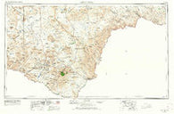 Emory Peak Texas Historical topographic map, 1:250000 scale, 1 X 2 Degree, Year 1959