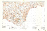 Emory Peak Texas Historical topographic map, 1:250000 scale, 1 X 2 Degree, Year 1959