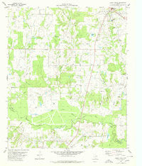 Emory South Texas Historical topographic map, 1:24000 scale, 7.5 X 7.5 Minute, Year 1980