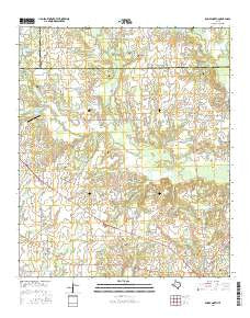 Emory North Texas Current topographic map, 1:24000 scale, 7.5 X 7.5 Minute, Year 2016