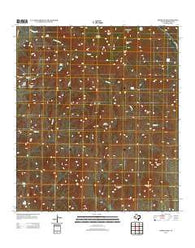 Emory Peak Texas Historical topographic map, 1:24000 scale, 7.5 X 7.5 Minute, Year 2012