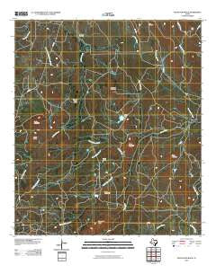 Enchanted Rock Texas Historical topographic map, 1:24000 scale, 7.5 X 7.5 Minute, Year 2010