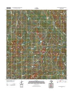 Enchanted Rock Texas Historical topographic map, 1:24000 scale, 7.5 X 7.5 Minute, Year 2012