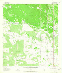 Encino Texas Historical topographic map, 1:24000 scale, 7.5 X 7.5 Minute, Year 1963