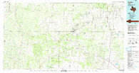 Encino Texas Historical topographic map, 1:100000 scale, 30 X 60 Minute, Year 1992
