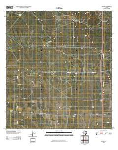 Encino Texas Historical topographic map, 1:24000 scale, 7.5 X 7.5 Minute, Year 2010