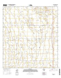 Encino Texas Current topographic map, 1:24000 scale, 7.5 X 7.5 Minute, Year 2016