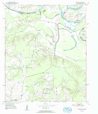 English Texas Historical topographic map, 1:24000 scale, 7.5 X 7.5 Minute, Year 1951