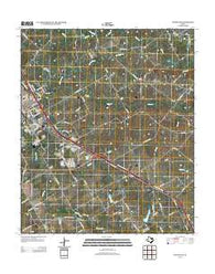 Ennis East Texas Historical topographic map, 1:24000 scale, 7.5 X 7.5 Minute, Year 2012
