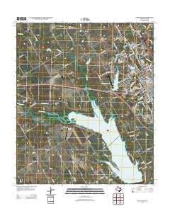 Ennis West Texas Historical topographic map, 1:24000 scale, 7.5 X 7.5 Minute, Year 2012