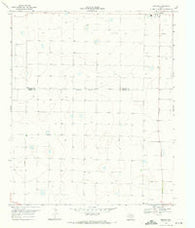 Enochs Texas Historical topographic map, 1:24000 scale, 7.5 X 7.5 Minute, Year 1969