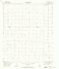 Enochs Texas Historical topographic map, 1:24000 scale, 7.5 X 7.5 Minute, Year 1969