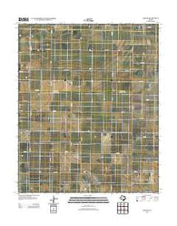 Enochs Texas Historical topographic map, 1:24000 scale, 7.5 X 7.5 Minute, Year 2012