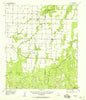 Eola Texas Historical topographic map, 1:62500 scale, 15 X 15 Minute, Year 1957