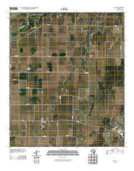 Eola Texas Historical topographic map, 1:24000 scale, 7.5 X 7.5 Minute, Year 2010