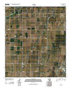 Eola Texas Historical topographic map, 1:24000 scale, 7.5 X 7.5 Minute, Year 2010
