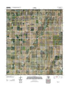 Eola Texas Historical topographic map, 1:24000 scale, 7.5 X 7.5 Minute, Year 2012