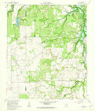 Eolian Texas Historical topographic map, 1:24000 scale, 7.5 X 7.5 Minute, Year 1961