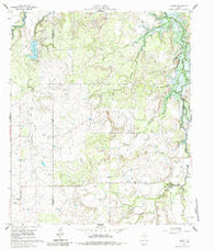 Eolian Texas Historical topographic map, 1:24000 scale, 7.5 X 7.5 Minute, Year 1961