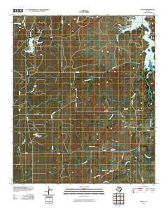 Eolian Texas Historical topographic map, 1:24000 scale, 7.5 X 7.5 Minute, Year 2010