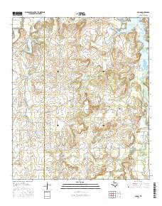 Eolian Texas Current topographic map, 1:24000 scale, 7.5 X 7.5 Minute, Year 2016