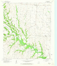 Era Texas Historical topographic map, 1:24000 scale, 7.5 X 7.5 Minute, Year 1961