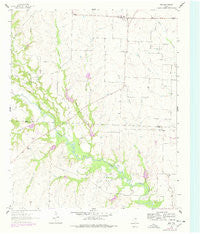 Era Texas Historical topographic map, 1:24000 scale, 7.5 X 7.5 Minute, Year 1961