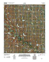 Era Texas Historical topographic map, 1:24000 scale, 7.5 X 7.5 Minute, Year 2010