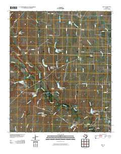 Era Texas Historical topographic map, 1:24000 scale, 7.5 X 7.5 Minute, Year 2010
