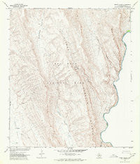 Ernst Valley Texas Historical topographic map, 1:24000 scale, 7.5 X 7.5 Minute, Year 1971