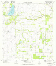Escondido Lake Texas Historical topographic map, 1:24000 scale, 7.5 X 7.5 Minute, Year 1979