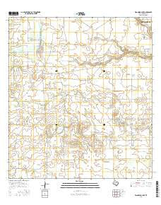 Escondido Lake Texas Current topographic map, 1:24000 scale, 7.5 X 7.5 Minute, Year 2016