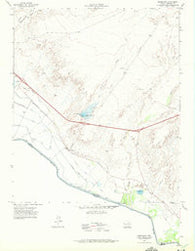 Esperanza Texas Historical topographic map, 1:24000 scale, 7.5 X 7.5 Minute, Year 1972