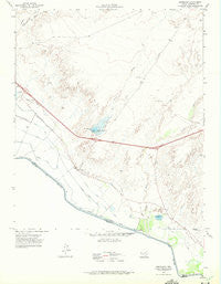 Esperanza Texas Historical topographic map, 1:24000 scale, 7.5 X 7.5 Minute, Year 1972