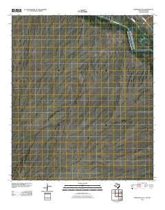 Esperanza OE S Texas Historical topographic map, 1:24000 scale, 7.5 X 7.5 Minute, Year 2010
