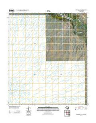 Esperanza OE S Texas Historical topographic map, 1:24000 scale, 7.5 X 7.5 Minute, Year 2013