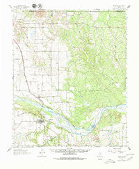 Estelline Texas Historical topographic map, 1:62500 scale, 15 X 15 Minute, Year 1961