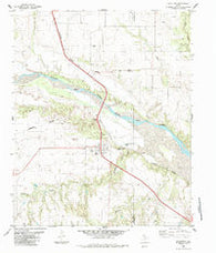 Estelline Texas Historical topographic map, 1:24000 scale, 7.5 X 7.5 Minute, Year 1985