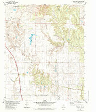 Estelline NW Texas Historical topographic map, 1:24000 scale, 7.5 X 7.5 Minute, Year 1984