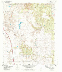 Estelline NW Texas Historical topographic map, 1:24000 scale, 7.5 X 7.5 Minute, Year 1984