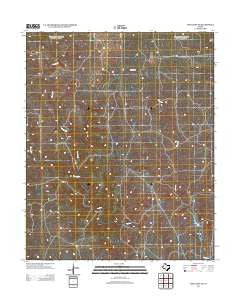 Estelline NE Texas Historical topographic map, 1:24000 scale, 7.5 X 7.5 Minute, Year 2013