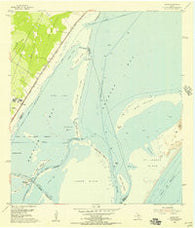Estes Texas Historical topographic map, 1:24000 scale, 7.5 X 7.5 Minute, Year 1954