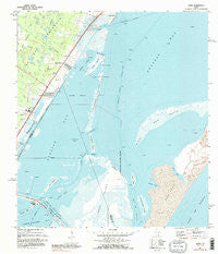 Estes Texas Historical topographic map, 1:24000 scale, 7.5 X 7.5 Minute, Year 1971