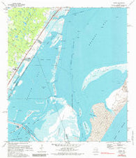 Estes Texas Historical topographic map, 1:24000 scale, 7.5 X 7.5 Minute, Year 1971