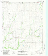 Ethel Texas Historical topographic map, 1:24000 scale, 7.5 X 7.5 Minute, Year 1982