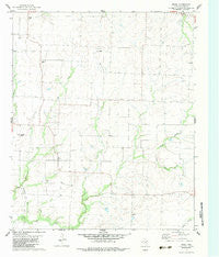 Ethel Texas Historical topographic map, 1:24000 scale, 7.5 X 7.5 Minute, Year 1982