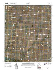 Ethel Texas Historical topographic map, 1:24000 scale, 7.5 X 7.5 Minute, Year 2010