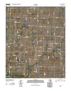 Ethel Texas Historical topographic map, 1:24000 scale, 7.5 X 7.5 Minute, Year 2010