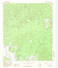 Etoile North Texas Historical topographic map, 1:24000 scale, 7.5 X 7.5 Minute, Year 1984