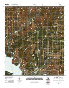 Etoile North Texas Historical topographic map, 1:24000 scale, 7.5 X 7.5 Minute, Year 2010